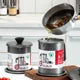 Oil Fryer Cooker with Stainless Steel Fine Mesh With Lid Iron Cooking Oil Filter With Handle For Kitchen